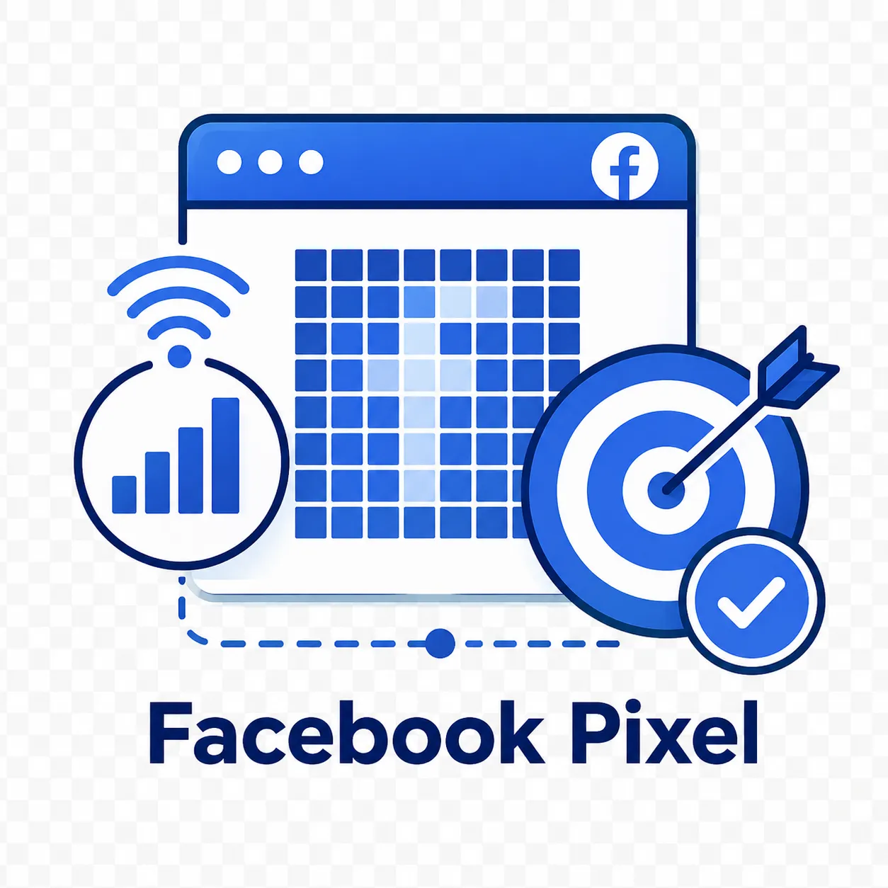 بكسل فيسبوك وواجهة التحويلات