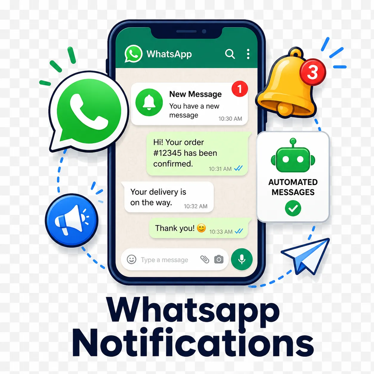 إشعارات واتساب